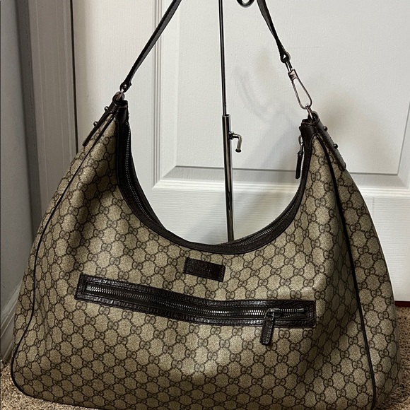 3274 Gucci Supreme Bag Large - Picture 1 of 11